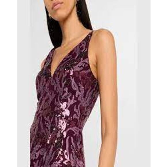 DRESS the POPULATION Elisa Lace Midi Dress PARTY COCKTAIL Size Small S - Picture 10 of 10